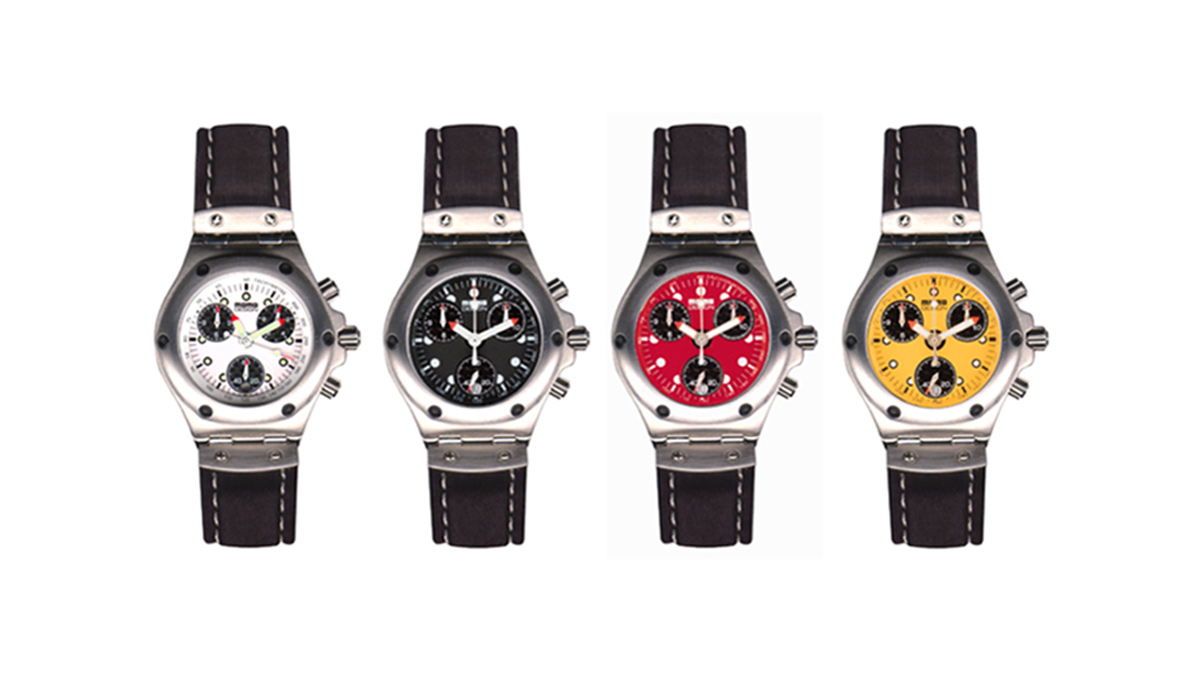 MOMO Tempest chronograph watches in four dial colours